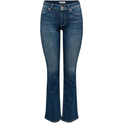 ONLY Onlblush Mid Flared DNM Rea260 Noos ONLY Onlblush Mid Flared DNM Rea260 Noos