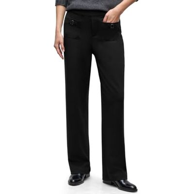 Street One Hose mit Schnallendetail Black 38 Street One Hose mit Schnallendetail Black 38