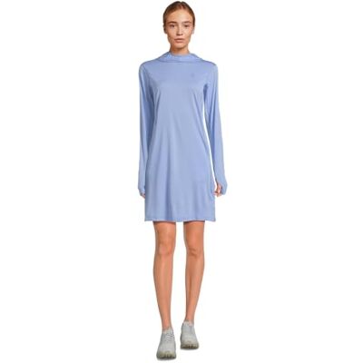 Fjällräven Damen Abisko Sun-Hoodie Kleid, Ultramarine, M Fjällräven Damen Abisko Sun-Hoodie Kleid, Ultramarine, M
