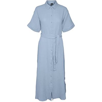 VERO MODA VMNATALI NIA 2/4 Calf Shirt Dress WVN VERO MODA VMNATALI NIA 2/4 Calf Shirt Dress WVN