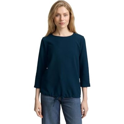 TOM TAILOR Basic T-Shirt aus Bio-Baumwolle, Burnt Russet, XXXL TOM TAILOR Basic T-Shirt aus Bio-Baumwolle, Burnt Russet, XXXL