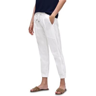 Street One Leichte Slim Leg Hose White 44 Street One Leichte Slim Leg Hose White 44