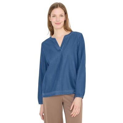 Cecil Damen Bluse mit Elastiksaum Cecil Damen Bluse mit Elastiksaum