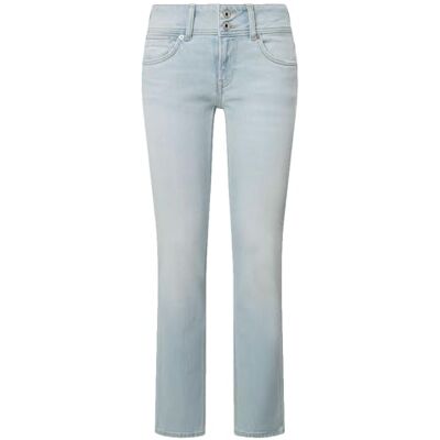 Pepe Jeans Damen Slim Jeans Lw Venus, Blau (Denim Pg4), 28 W/30 L Pepe Jeans Damen Slim Jeans Lw Venus, Blau (Denim Pg4), 28 W/30 L