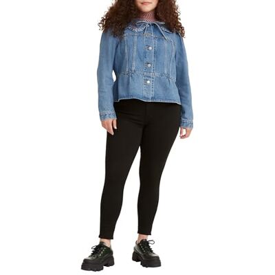 Levi's Damen Mile High Super Skinny Jeans , Black Galaxy , 27W / 30L Levi's Damen Mile High Super Skinny Jeans , Black Galaxy , 27W / 30L