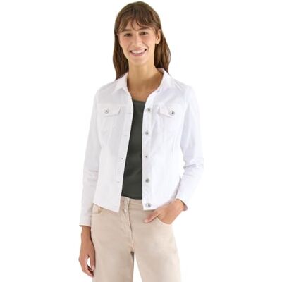 Cecil Damen Jeansjacke mit Brusttaschen und Knöpfen Cecil Damen Jeansjacke mit Brusttaschen und Knöpfen