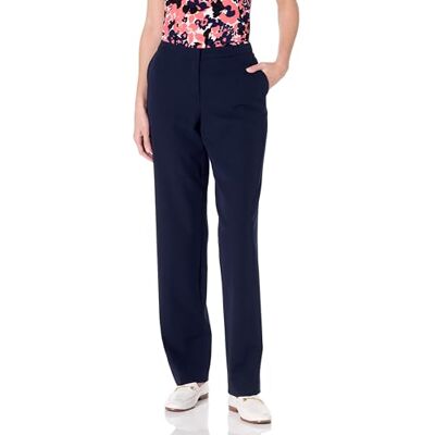 Tommy Hilfiger Damen Hose mit Schmal Zulaufendem Bein Anzughose, Midnight Multi, 38 Tommy Hilfiger Damen Hose mit Schmal Zulaufendem Bein Anzughose, Midnight Multi, 38