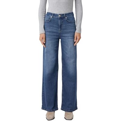 Comma Elastische Jeans mit Wide Leg Comma Elastische Jeans mit Wide Leg