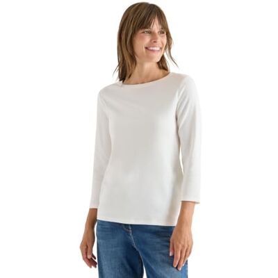 Cecil Damen Basic U-Boot Shirt Cecil Damen Basic U-Boot Shirt