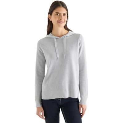 Cecil Damen Jacquard Hoodie mit Glitzer Cecil Damen Jacquard Hoodie mit Glitzer