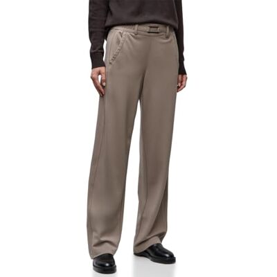 Street One Straight Leg Hose mit Detail bark Brown 34 Street One Straight Leg Hose mit Detail bark Brown 34