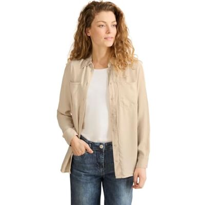 Cecil Damen Bluse im Washed-Look Cecil Damen Bluse im Washed-Look
