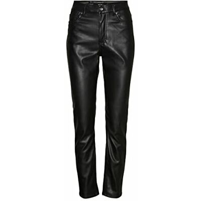 VERO MODA VMBRENDA HR Straight PL Pant Color VERO MODA VMBRENDA HR Straight PL Pant Color