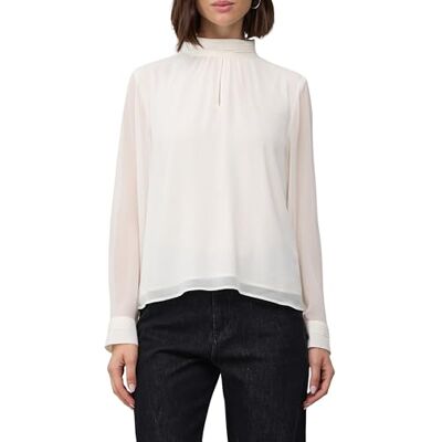 s.Oliver BLACK LABEL Damen 2171023 Chiffon Bluse, 0200, 36 EU s.Oliver BLACK LABEL Damen 2171023 Chiffon Bluse, 0200, 36 EU