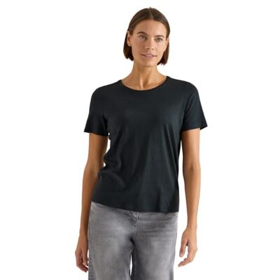 Cecil Basic T-Shirt mit Rundhals in Unifarbe Cecil Basic T-Shirt mit Rundhals in Unifarbe