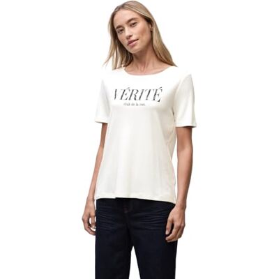 Street One Shirt mit Wording Off White 38 Street One Shirt mit Wording Off White 38