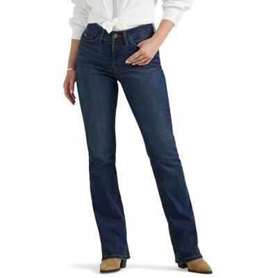 Lee Damen Ultra Lux Comfort with Flex Motion Bootcut Jeans, Renegade, 46 Kurz Lee Damen Ultra Lux Comfort with Flex Motion Bootcut Jeans, Renegade, 46 Kurz