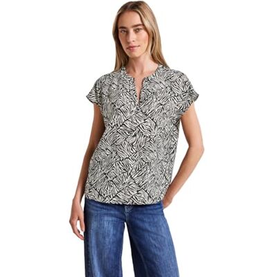 Street One Bluse mit Minimal Print Street One Bluse mit Minimal Print