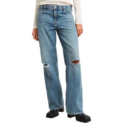 G-STAR Damen Judee Low Waist Loose Jeans Blau (Antique Faded Ripped Fjord D22889-D776-G920) 25W / 32L G-STAR Damen Judee Low Waist Loose Jeans Blau (Antique Faded Ripped Fjord D22889-D776-G920) 25W / 32L
