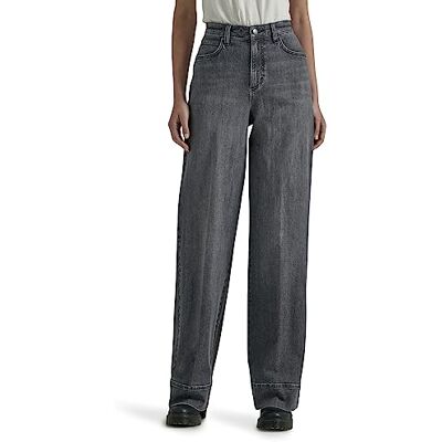 Lee Legendäre Damen-Jeans mit hohem Bund, 42 Kurz Lee Legendäre Damen-Jeans mit hohem Bund, 42 Kurz