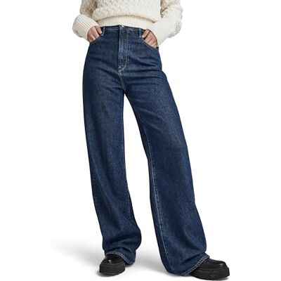G-STAR RAW Women's Jeans Deck 2.0 High Loose Jeans, Blau (Worn in Blue Pool D23591-D442-G136), 33W / 32L G-STAR RAW Women's Jeans Deck 2.0 High Loose Jeans, Blau (Worn in Blue Pool D23591-D442-G136), 33W / 32L