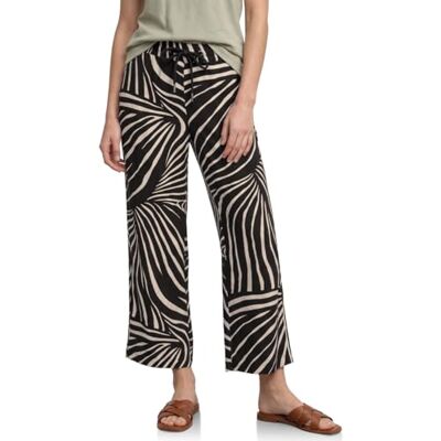Street One 7/8 Wide Leg Hose im Loose Fit Black 40 Street One 7/8 Wide Leg Hose im Loose Fit Black 40