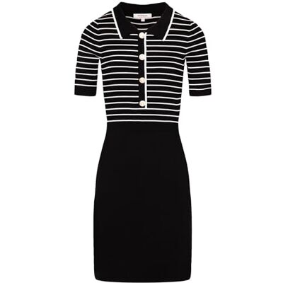 Morgan Kleid mit Streifen Morgan Kleid mit Streifen