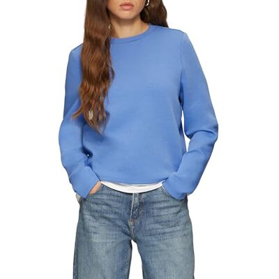 QS Verkürztes Sweatshirt aus Interlockjersey QS Verkürztes Sweatshirt aus Interlockjersey