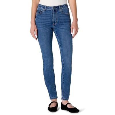 Amazon Essentials Damen Hochelastische Skinny-Jeans Hoher Bund, Mittelblau Vintage, 38 Kurz Amazon Essentials Damen Hochelastische Skinny-Jeans Hoher Bund, Mittelblau Vintage, 38 Kurz