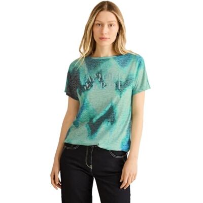 Cecil Damen Print-Shirt mit Wording Cecil Damen Print-Shirt mit Wording