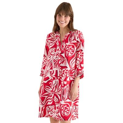 Cecil Knielanges Kleid mit grafischem Muster Cecil Knielanges Kleid mit grafischem Muster