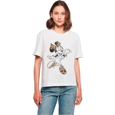 MERCHCODE Damen T-Shirt Weiß, XS MERCHCODE Damen T-Shirt Weiß, XS