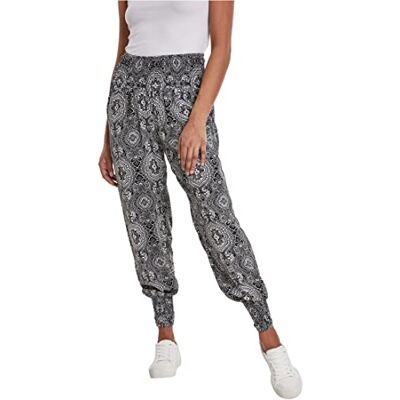 Urban Classics Damen Ladies Sarong Pants Hose, Mehrfarbig (Bandana 01060), L Urban Classics Damen Ladies Sarong Pants Hose, Mehrfarbig (Bandana 01060), L