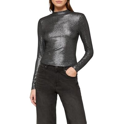 s.Oliver Schmal geschnittenes Langarmshirt aus Viskosemix s.Oliver Schmal geschnittenes Langarmshirt aus Viskosemix