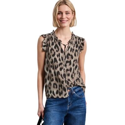 Street One Blusentop mit Split Neck und Rüschen Street One Blusentop mit Split Neck und Rüschen