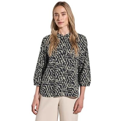 Street One Print-Bluse mit Rüschen Street One Print-Bluse mit Rüschen