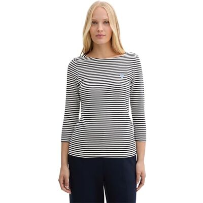 TOM TAILOR Basic T-Shirt aus Bio-Baumwolle, Bright Rose, XXL TOM TAILOR Basic T-Shirt aus Bio-Baumwolle, Bright Rose, XXL