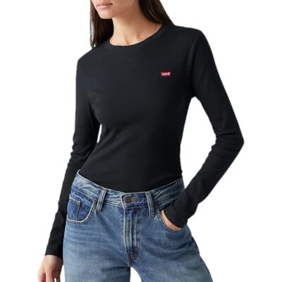 Levi's Essential Hm Ls Tee Caviar Levi's Essential Hm Ls Tee Caviar