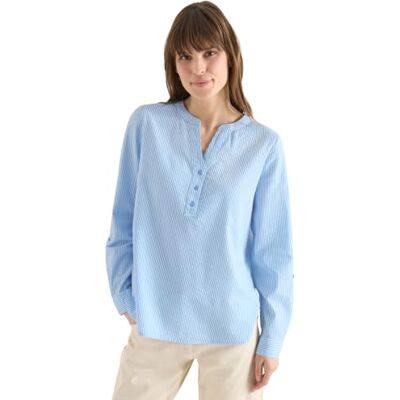 Cecil Damen Gestreifte Seersucker Bluse Cecil Damen Gestreifte Seersucker Bluse