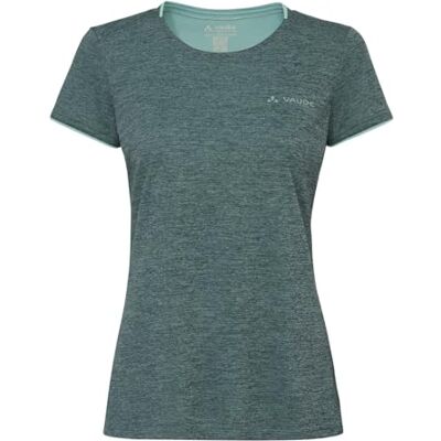 VAUDE Essential T-Shirt für Damen – Schnelltrocknendes & pflegeleichtes Sport Shirt, Atmungsaktives Outdoor T-Shirt mit Rundhals deep Pond, 44 VAUDE Essential T-Shirt für Damen – Schnelltrocknendes & pflegeleichtes Sport Shirt, Atmungsaktives Outdoor T-Shirt mit Rundhals deep Pond, 44