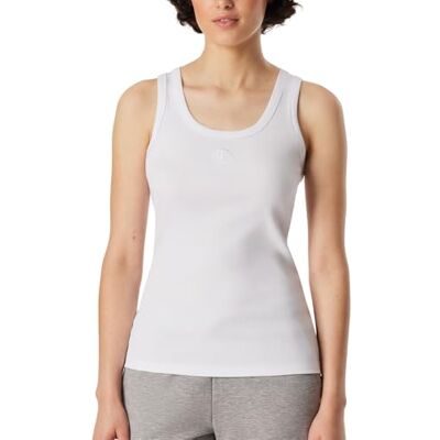 Schiesser Damen Trägertop Doppelripp mit Logo Organic Cotton 150 Years Schiesser Damen Trägertop Doppelripp mit Logo Organic Cotton 150 Years