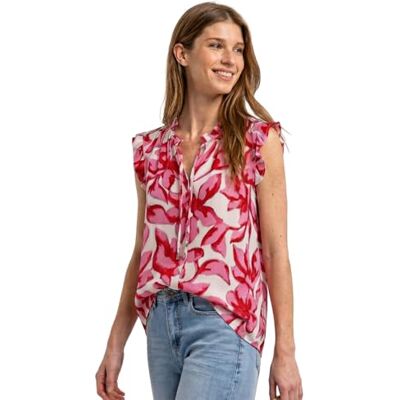 Street One Blusentop mit Split Neck und Rüschen Street One Blusentop mit Split Neck und Rüschen