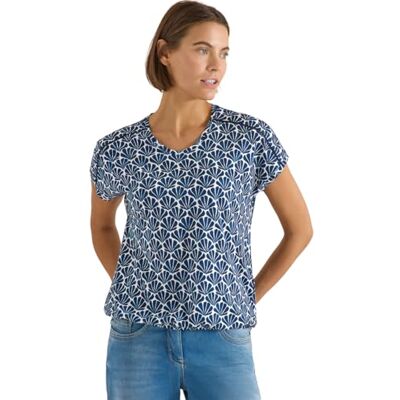 Cecil Kurzarm Shirt mit Spitzendetail Cecil Kurzarm Shirt mit Spitzendetail