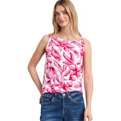 Street One Top mit Rundhals und Schulterdetail Street One Top mit Rundhals und Schulterdetail