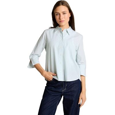 TOM TAILOR Poplin-Bluse mit Streifen TOM TAILOR Poplin-Bluse mit Streifen