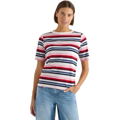 Cecil Kurzarm Shirt mit Multicolor Streifen Cecil Kurzarm Shirt mit Multicolor Streifen