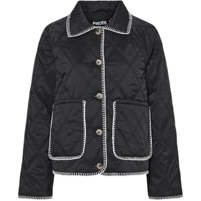 PIECES Pcnaima Quilted Stitch Detail Jacket PIECES Pcnaima Quilted Stitch Detail Jacket