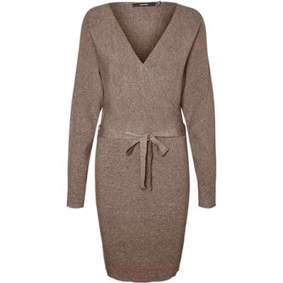 VERO MODA VMHOLLYREM LS V-Neck Dress GA NOOS VERO MODA VMHOLLYREM LS V-Neck Dress GA NOOS