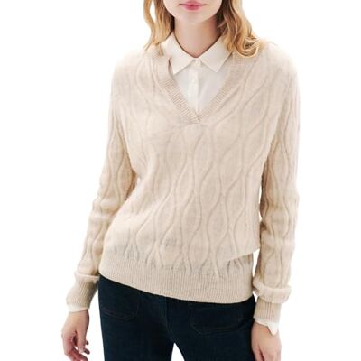 Caroll Damen 252k-msavanna Weste (1er Pack) Caroll Damen 252k-msavanna Weste (1er Pack)