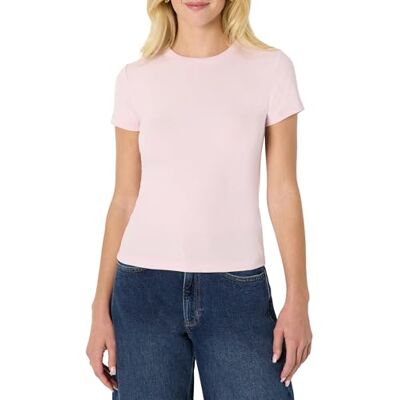 Amazon Essentials Damen Slim-Fit-T-Shirt mit Kurzen Ärmeln, Pastelllila, XS Amazon Essentials Damen Slim-Fit-T-Shirt mit Kurzen Ärmeln, Pastelllila, XS